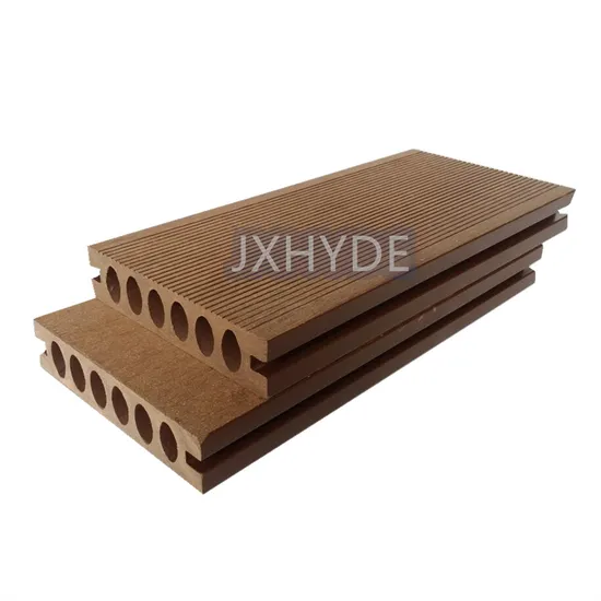 Decking al aire libre de Eco WPC impermeable sólido hueco económico